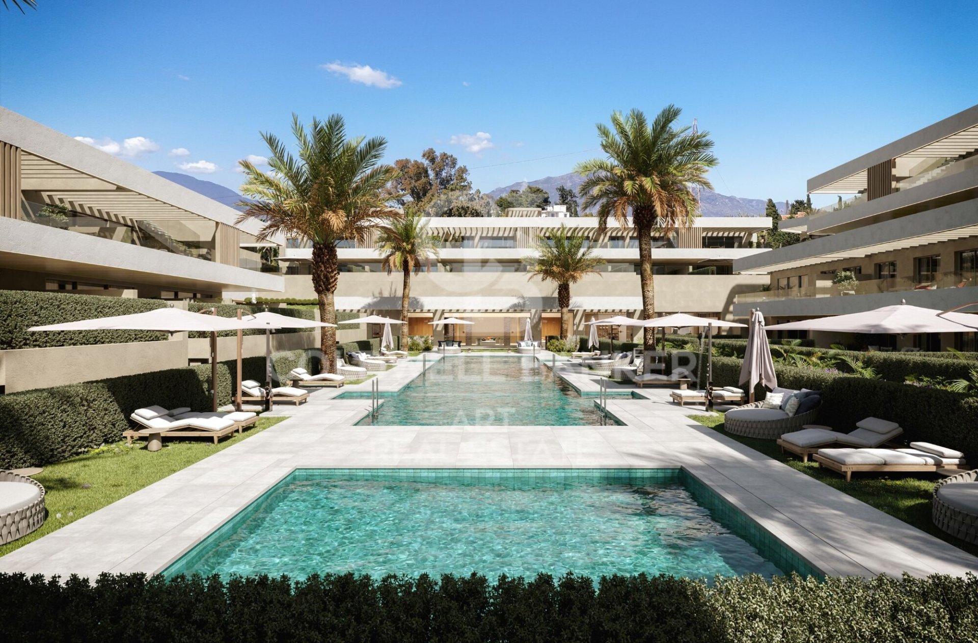 Appartamento a Estepona, Malaga, Spagna 3 camere da letto, 149 mq. N° 156775