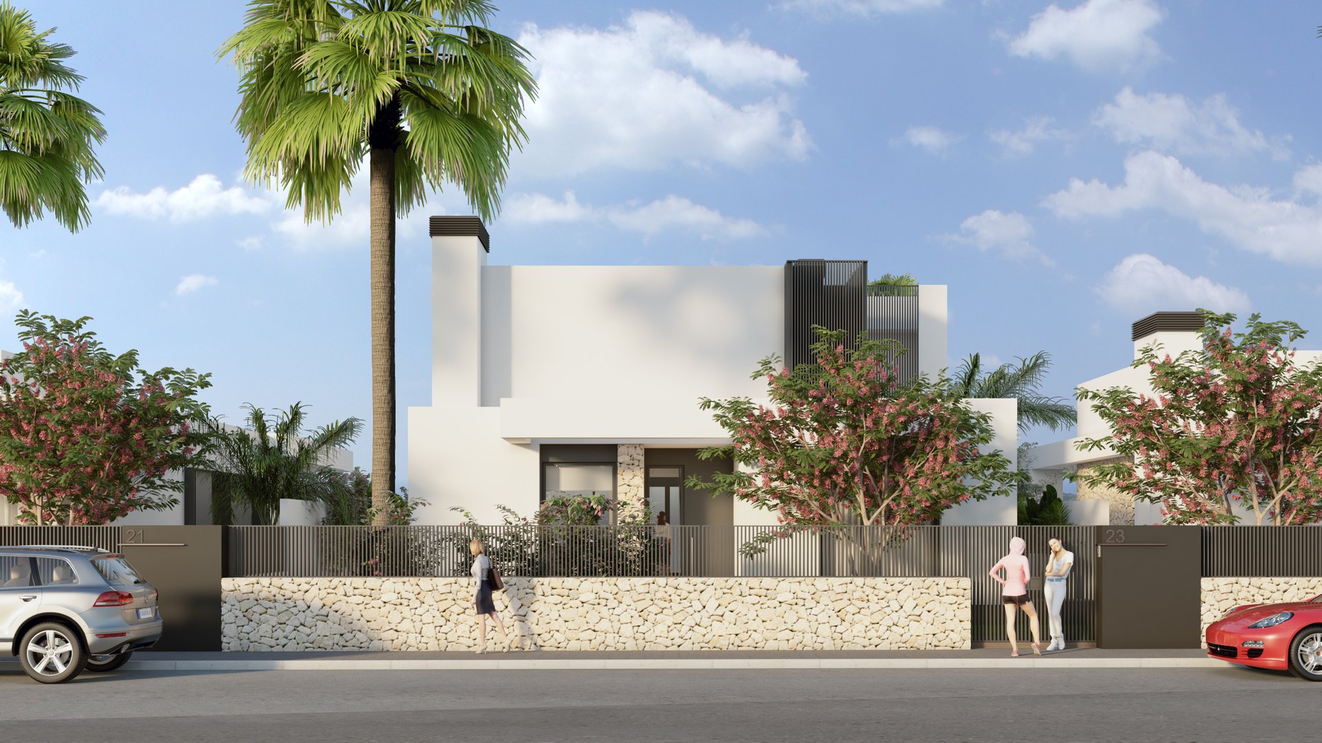 Villa a Alicante, Spagna 3 camere da letto, 401 mq. N° 195275