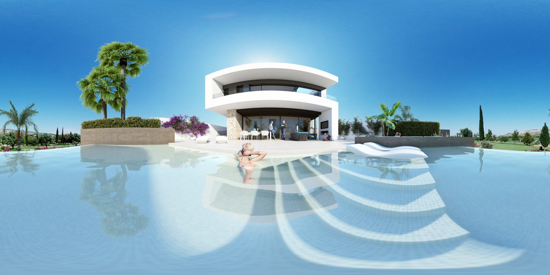 Villa a Alicante, Spagna 3 camere da letto, 401 mq. N° 195275
