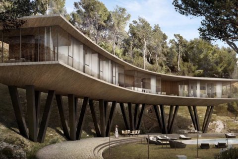 Huvila myytävänä Benissa, Alicante, Espanja, 4 makuuhuonetta, 1068 m2 No. 188701 - kuva 4