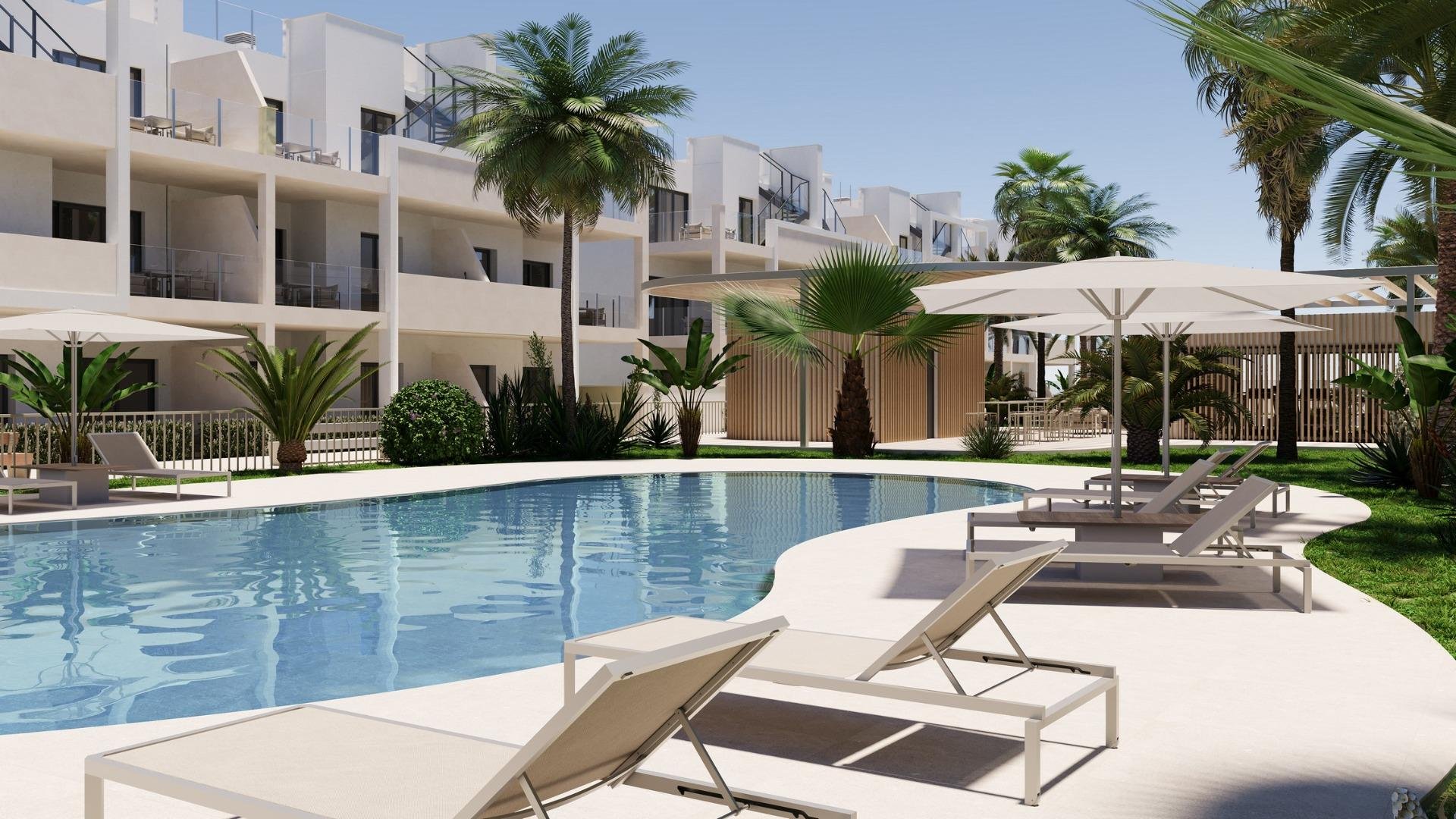 Huoneisto Torre-Pacheco, Murcia, Espanja 3 makuuhuonetta, 85 m2 No. 161263