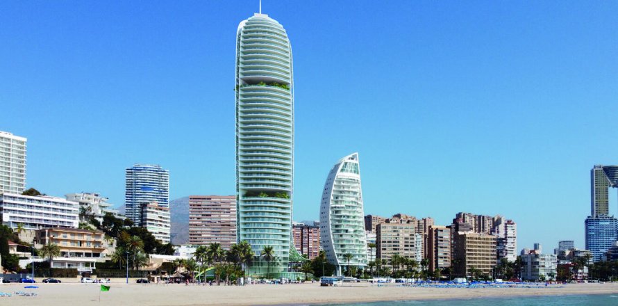 Dzīvoklis Benidorm, Alicante, Spānijā 2 istabas, 138 m2 Nr. 110573