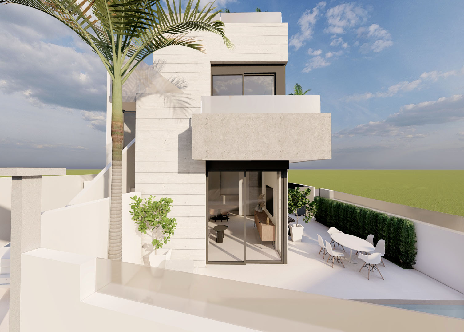 Apartment in Pilar de la Horadada, Alicante, Spain 2 bedrooms, 175 sq.m. No. 146295