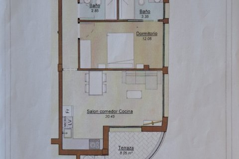 Apartamento en venta en Torrevieja, Alicante, España 2 dormitorios, 88 m2 No. 189620 - foto 27