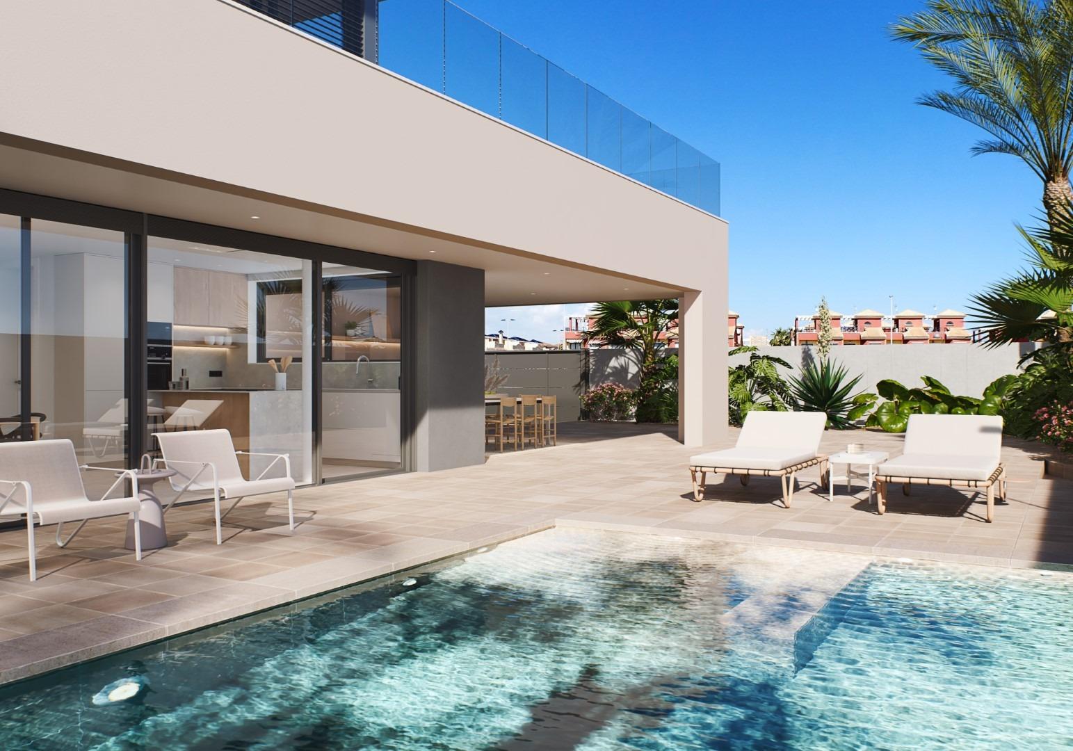 Villa in Pilar de la Horadada, Alicante, Spanien 5 Schlafzimmer, 344 m2 Nr. 196983
