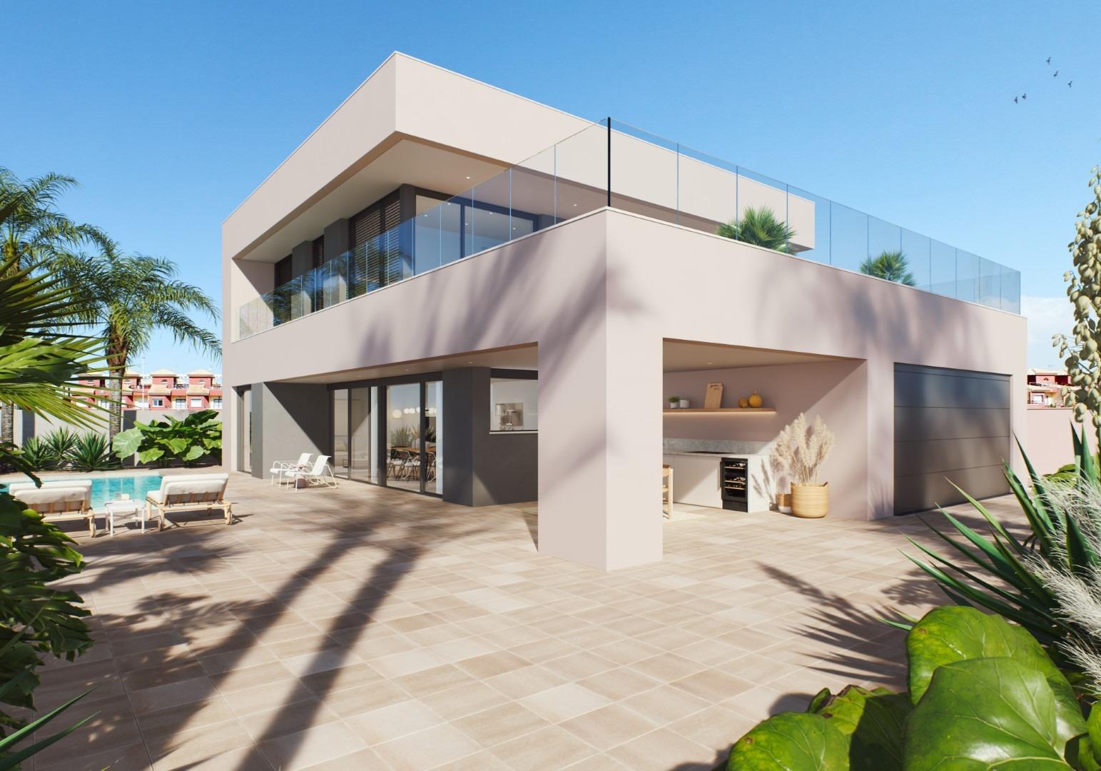 Villa in Pilar de la Horadada, Alicante, Spanien 5 Schlafzimmer, 344 m2 Nr. 196983