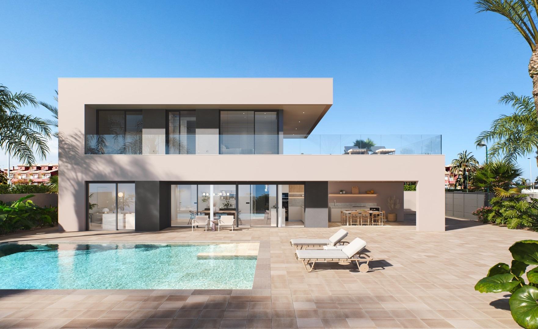 Villa in Pilar de la Horadada, Alicante, Spanien 5 Schlafzimmer, 344 m2 Nr. 196983