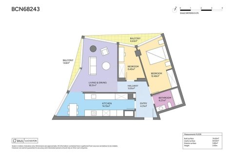 Apartamento en venta en Barcelona, España 2 dormitorios, 73 m2 No. 167832 - foto 23