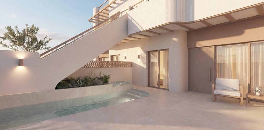 Bungalow à Pilar de la Horadada, Alicante, Espagne 2 chambres, 62 m2 No. 190046