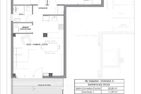 Huoneisto myytävänä Villajoyosa, Alicante, Espanja, 2 makuuhuonetta, 82 m2 No. 190044 - kuva 20