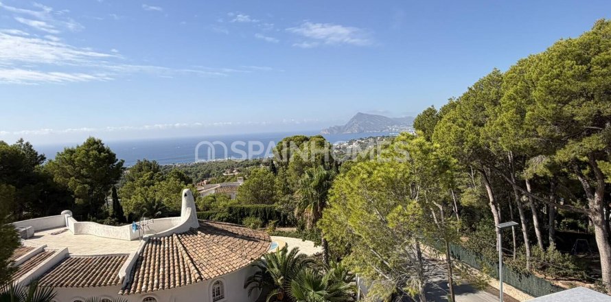 Huvila Altea, Alicante, Espanja 4 makuuhuonetta, 484 m2 No. 195400