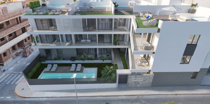 Huoneisto Benijofar, Alicante, Espanja 3 makuuhuonetta, 66.74 m2 No. 175451