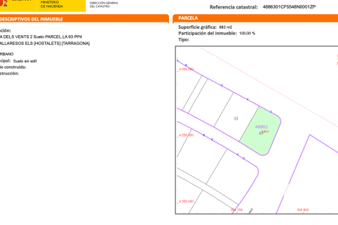 Parcela en venta en Els Pallaresos, Tarragona, España 683 m2 No. 185307 - foto 15