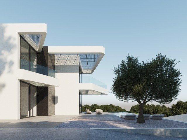 Villa a Altea La Vella, Alicante, Spagna 3 camere da letto, 220 mq. N° 133707