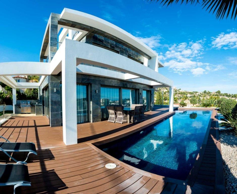 Villa in Calpe, Alicante, Spain 4 bedrooms, 440 sq.m. No. 95681