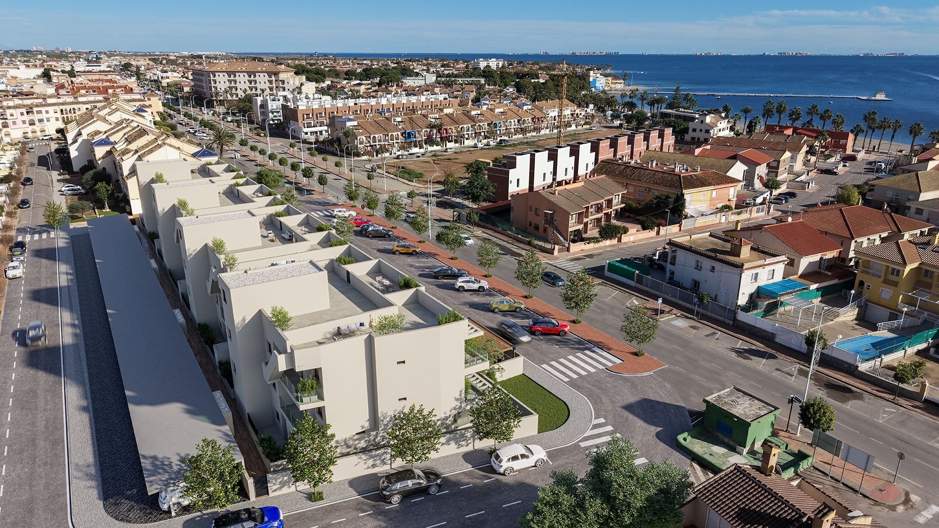 Apartament w Los Alcazares, Murcia, Hiszpania 3 sypialnie, 145 mkw. nr 193157