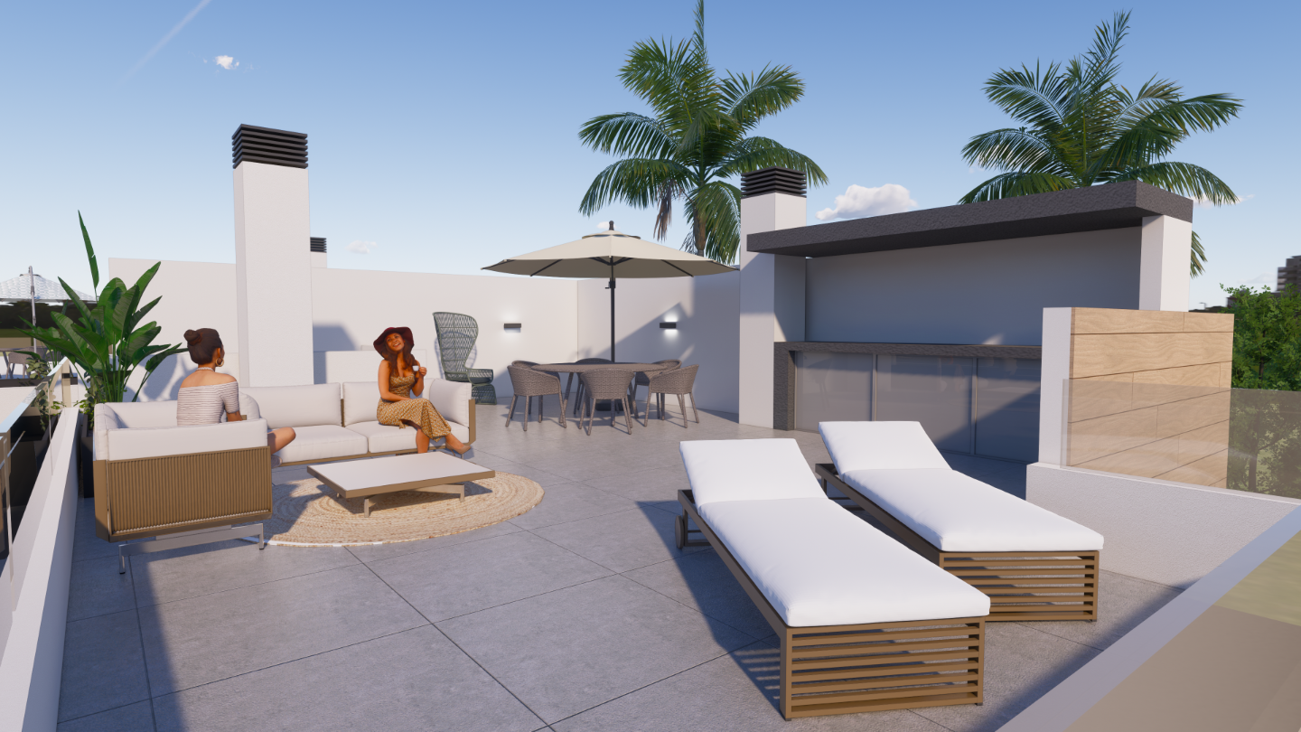 Villa in Torre-Pacheco, Murcia, Spain 2 bedrooms, 71 sq.m. No. 79132