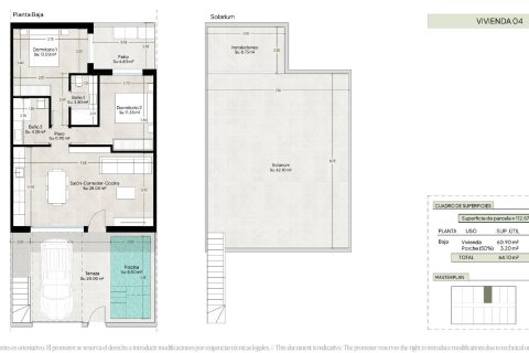Dvīņu māja pārdošanā Alhama de Murcia, Murcia, Spānijā 2 istabas, 73 m2 Nr. 196122 - attēls 6
