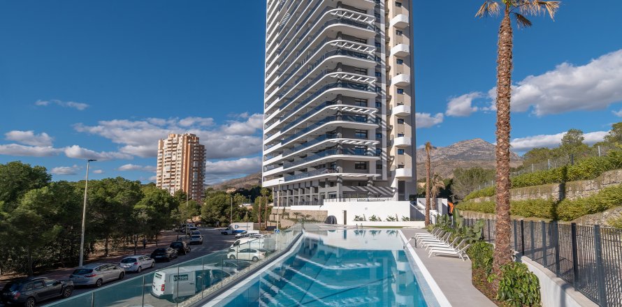 Huoneisto Benidorm, Alicante, Espanja 2 makuuhuonetta, 94 m2 No. 196119