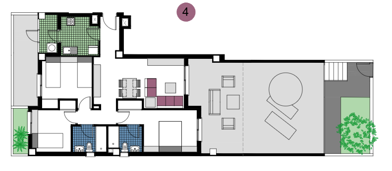 Dzīvoklis Mil Palmeras, Alicante, Spānijā 3 istabas, 72 m2 Nr. 144837