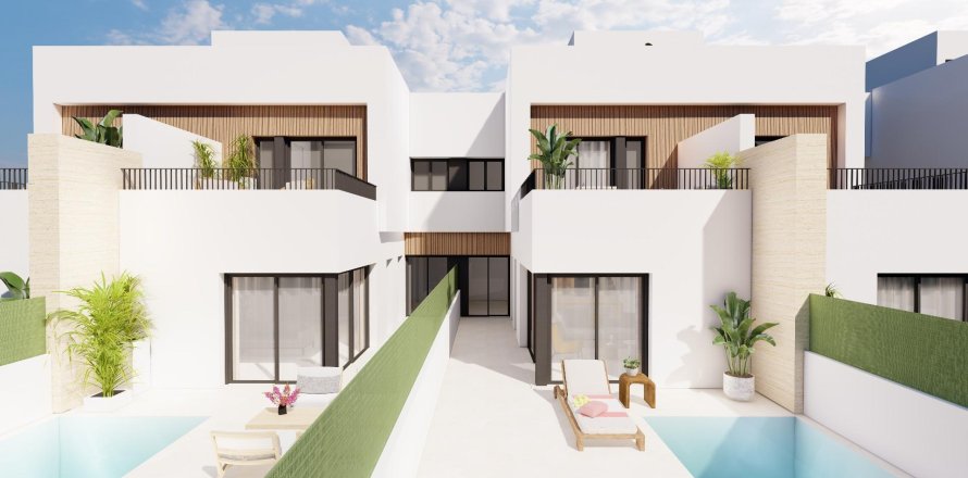 Villa i Santiago de la Ribera, Murcia, Spanien 3 sovrum, 113 kvm. Nr. 171450