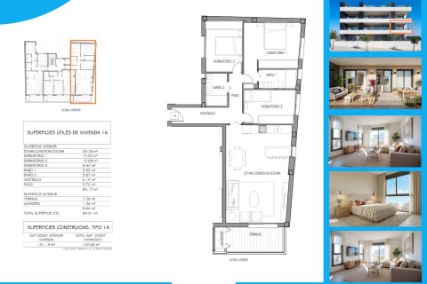 Apartment for sale in Benijofar, Alicante, Spain 3 bedrooms, 122 sq.m. No. 193172 - photo 13