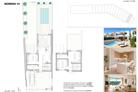Townhouse for sale in Santa Rosalia, Murcia, Spain 3 bedrooms, 114 sq.m. No. 193178 - photo 15