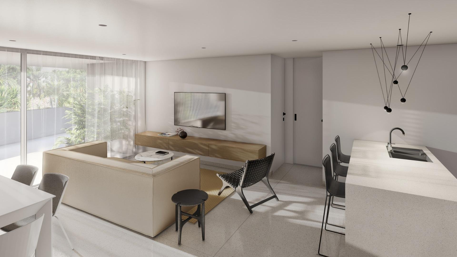 Apartament w Guardamar del Segura, Alicante, Hiszpania 2 sypialnie, 83 mkw. nr 193175