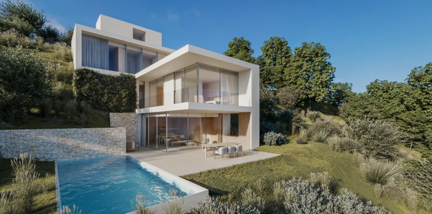 Huvila Benissa, Alicante, Espanja 4 makuuhuonetta, 267 m2 No. 119357