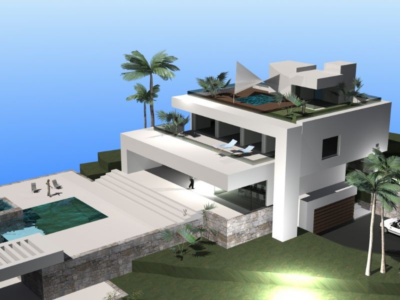 Villa en Moraira, Alicante, España 3 dormitorios, 493 m2 No. 119356