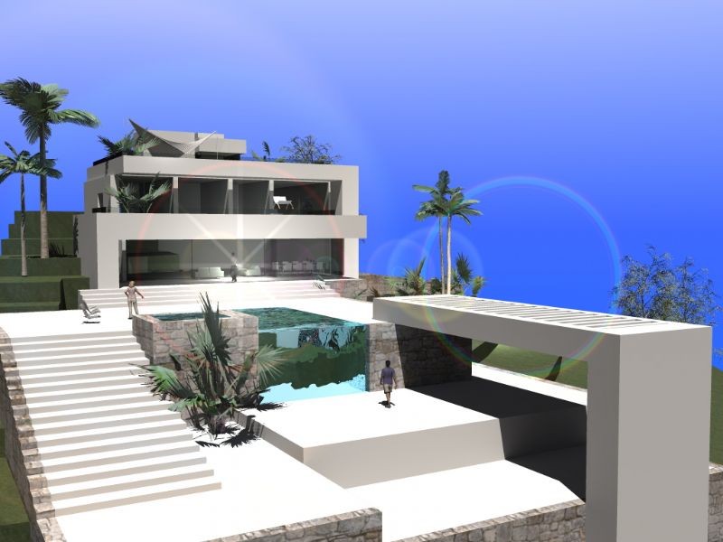 Villa en Moraira, Alicante, España 3 dormitorios, 493 m2 No. 119356