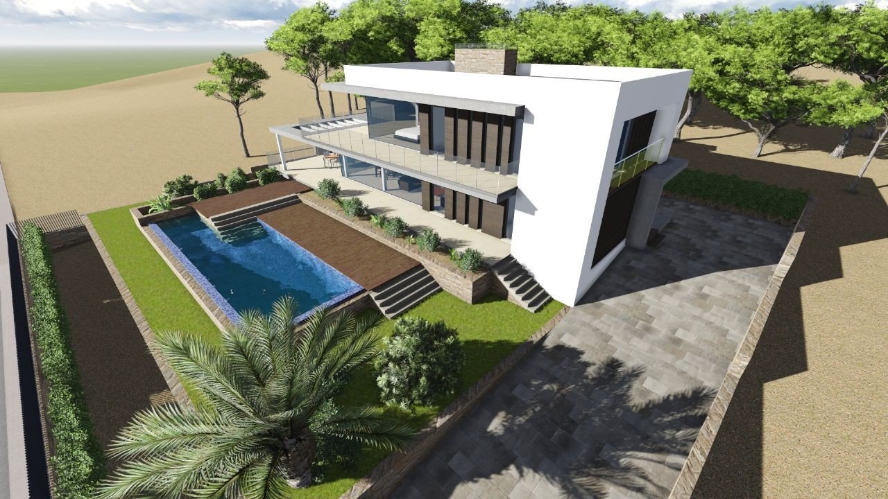 Willa w Moraira, Alicante, Hiszpania 3 sypialnie, 319 mkw. nr 119355