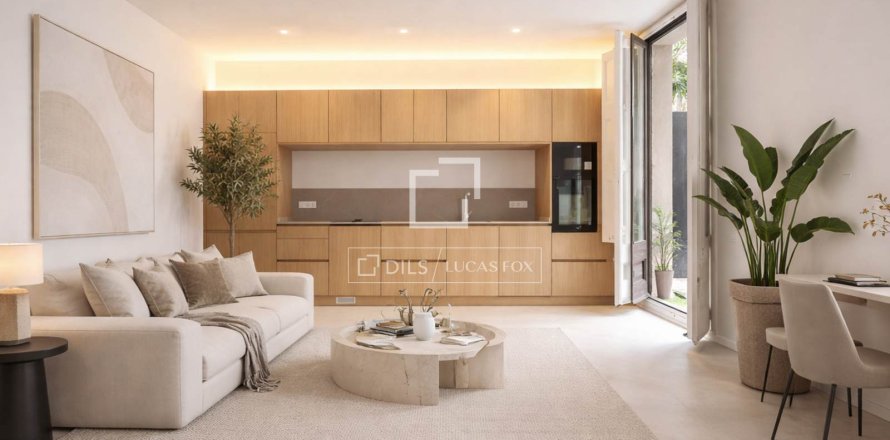 Lägenhet i Barcelona, Spanien 3 sovrum, 92 kvm. Nr. 161372