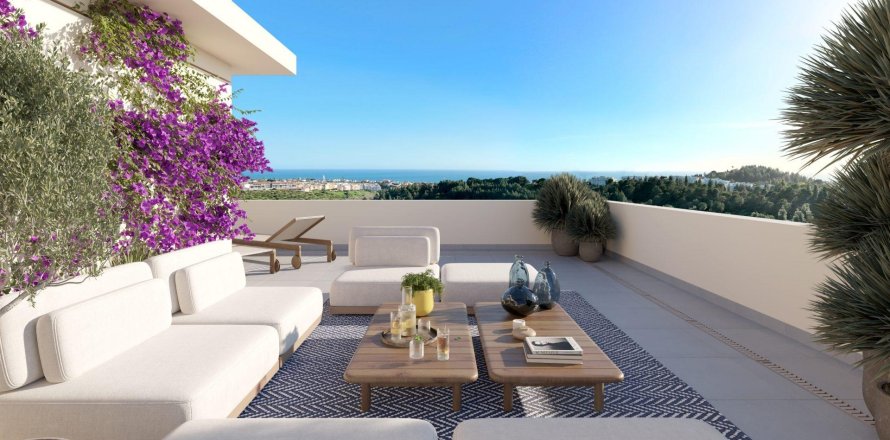 Penthäuser in Mijas, Malaga, Spanien 3 Schlafzimmer, 126 m2 Nr. 169808