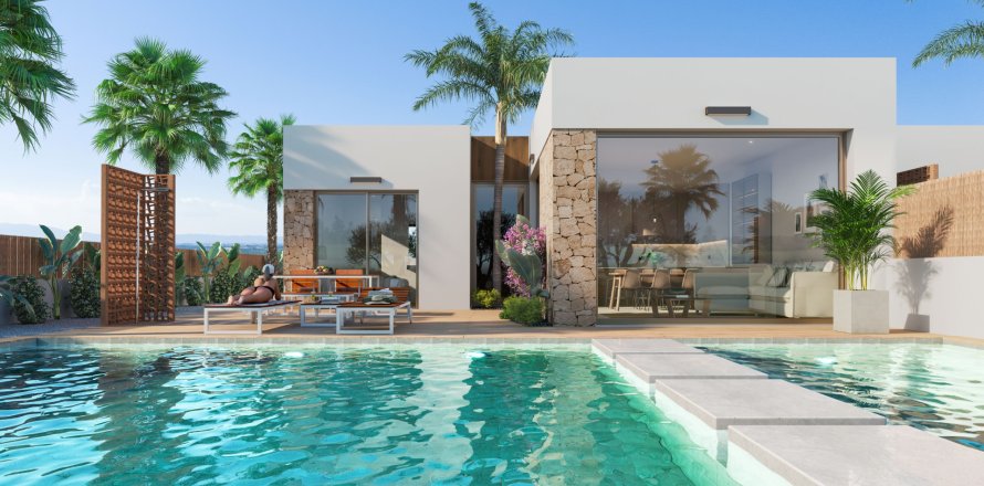 Villa en Los Alcázares, Murcia, España 3 dormitorios, 101 m2 No. 166123