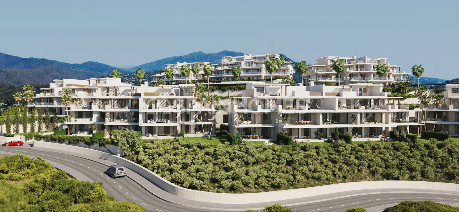 Apartment in Estepona, Malaga, Spain 3 bedrooms, 131 sq.m. No. 152064