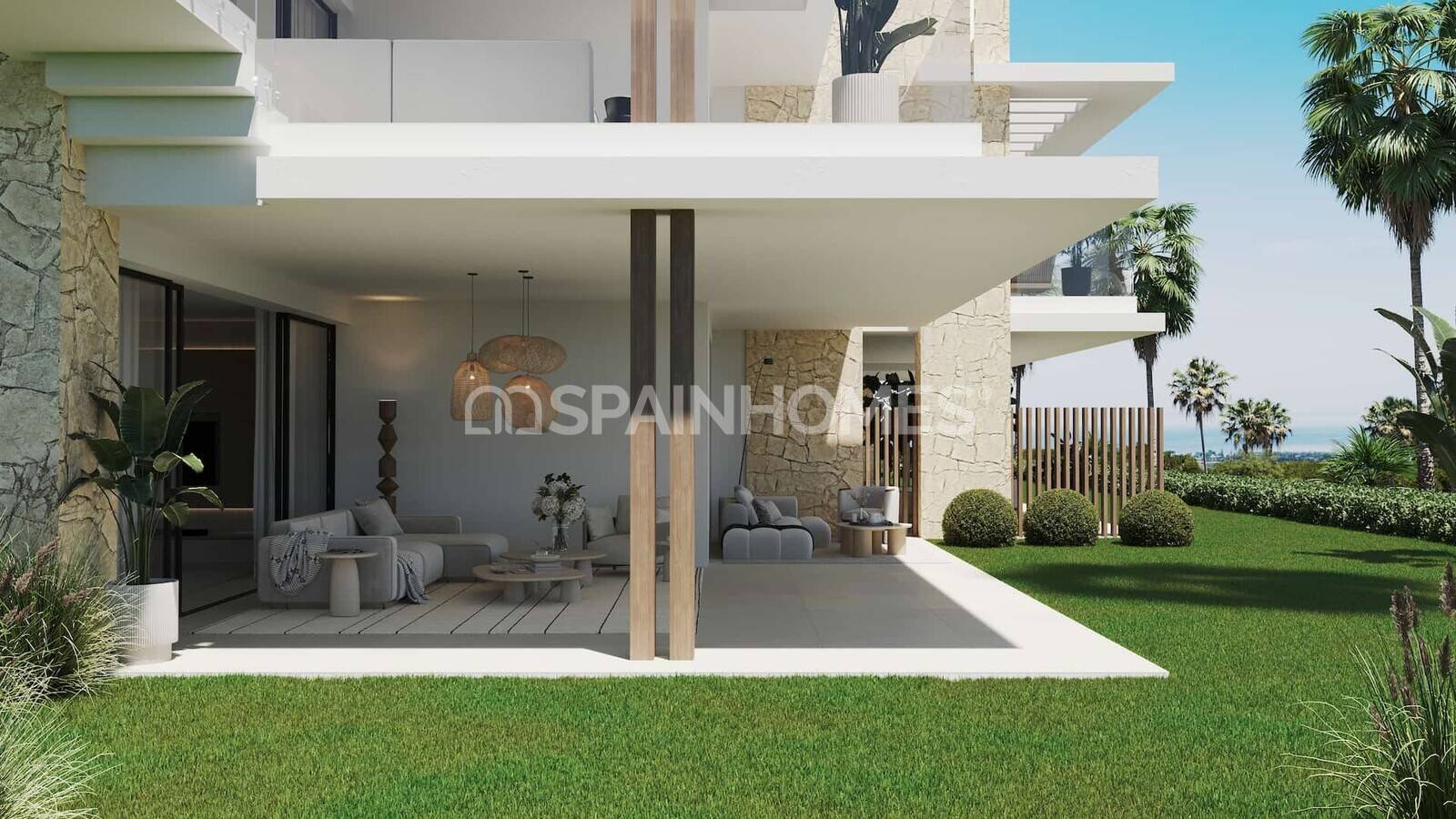 Apartment in Estepona, Malaga, Spain 3 bedrooms, 131 sq.m. No. 152064