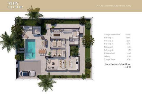 Willa w Polop, Alicante, Hiszpania 3 sypialnie, 203 mkw. nr 149058 – zdjęcie 4