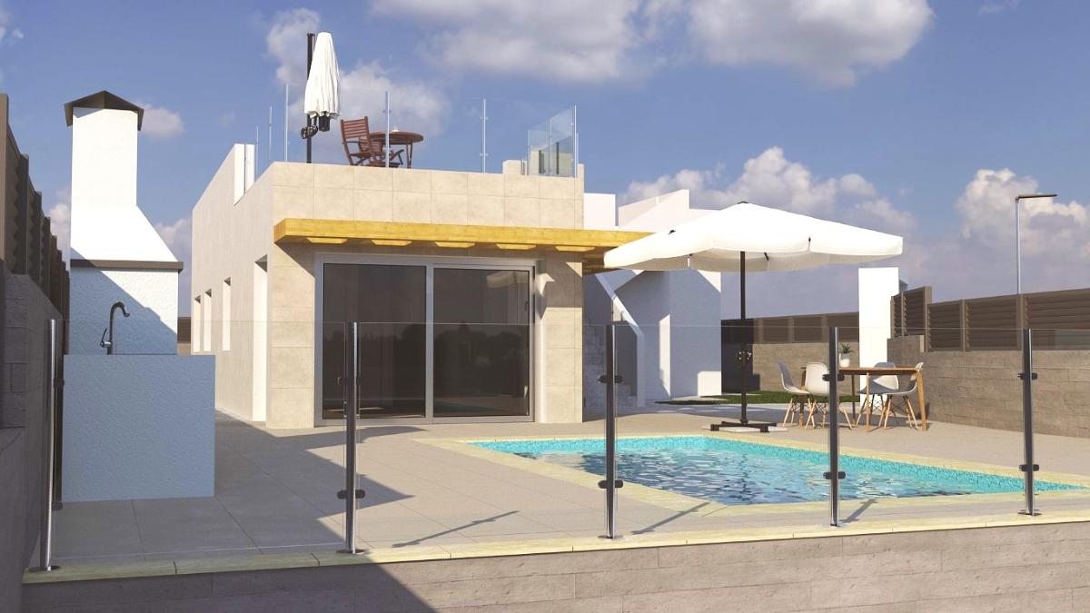 Villa en Polop, Alicante, España 3 dormitorios, 107 m2 No. 149061