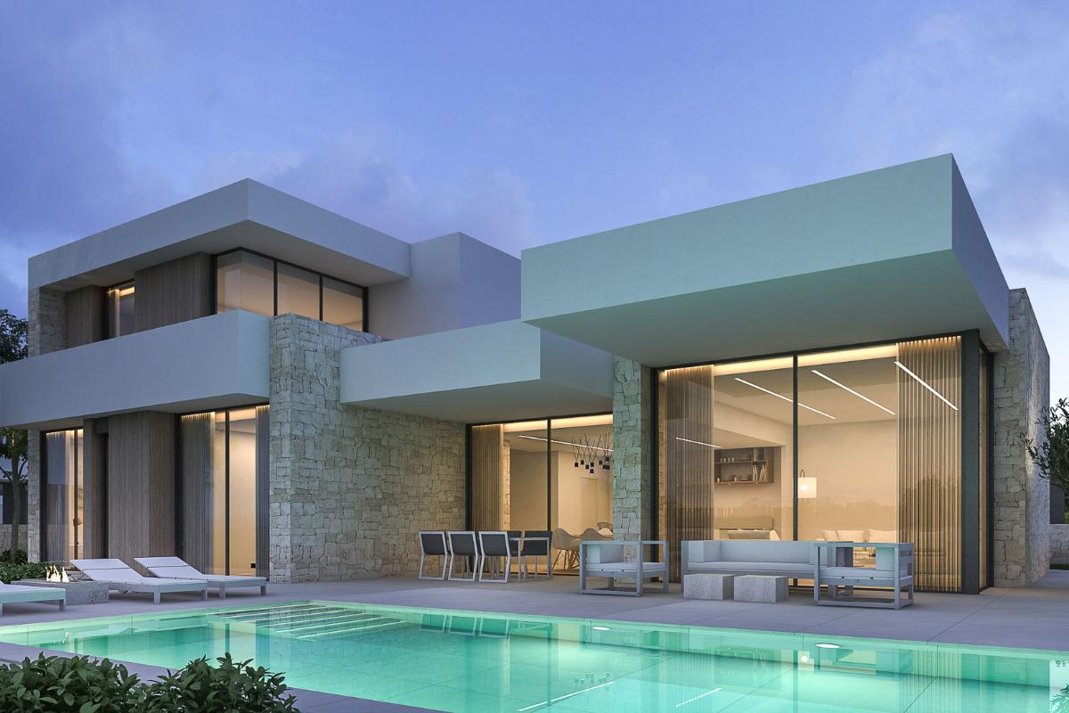 Villa i Denia, Alicante, Spanien 3 sovrum, 235 kvm. Nr. 149056