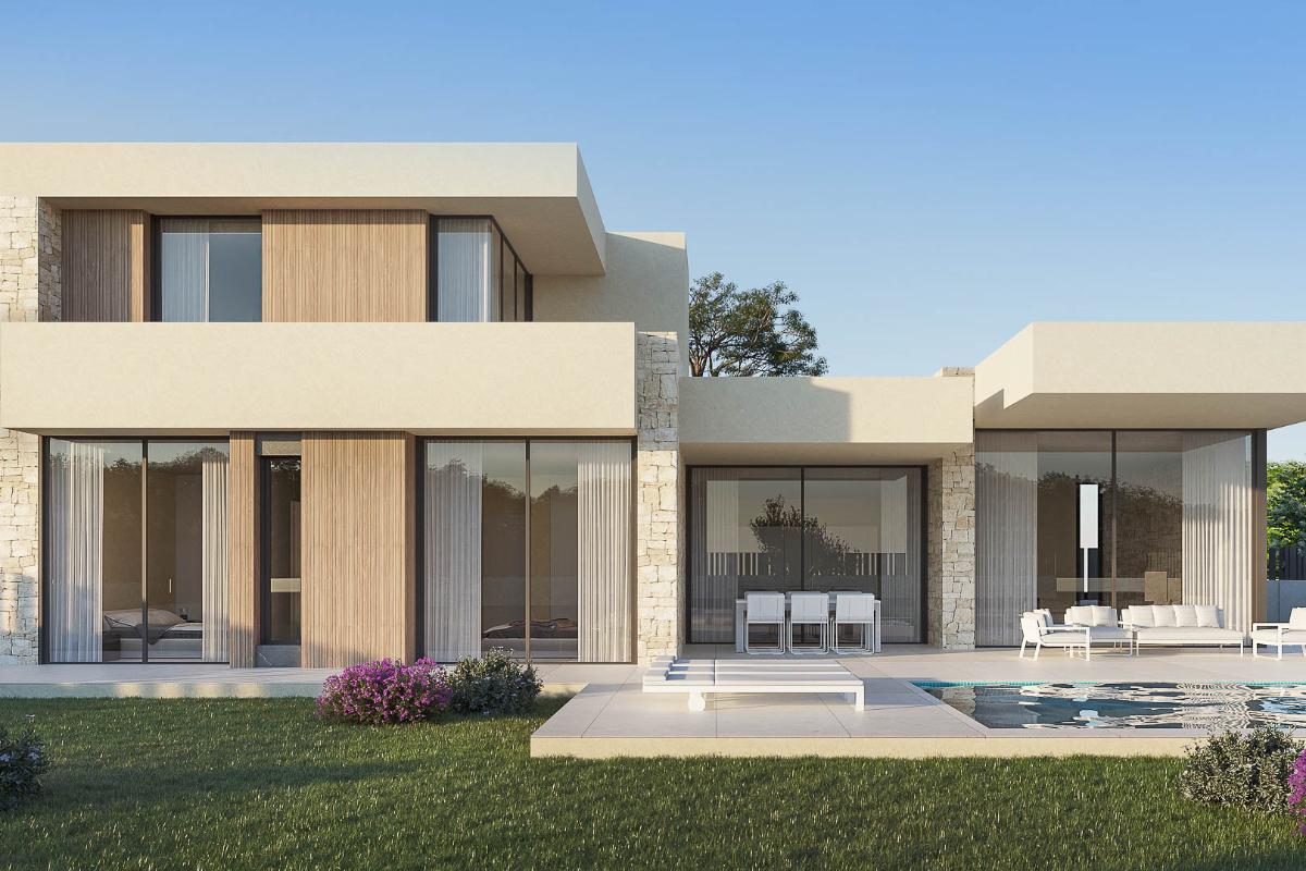 Villa i Denia, Alicante, Spanien 3 sovrum, 235 kvm. Nr. 149056