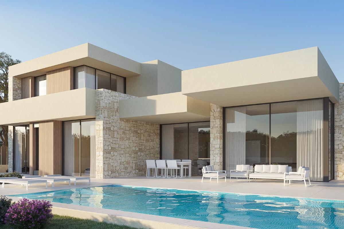 Villa i Denia, Alicante, Spanien 3 sovrum, 235 kvm. Nr. 149056