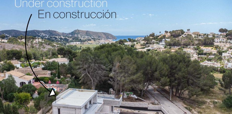 Willa w Moraira, Alicante, Hiszpania 3 sypialnie, 349 mkw. nr 149059