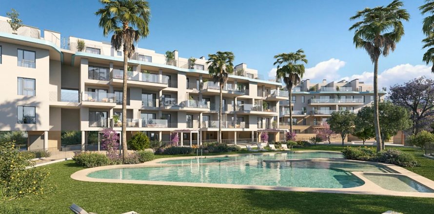 Takvåning Villajoyosa, Alicante, Spanien 3 sovrum, 100 kvm. Nr. 77157