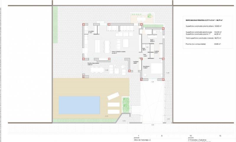 Villa en Los Altos, Alicante, España 3 dormitorios, 295 m2 No. 134395