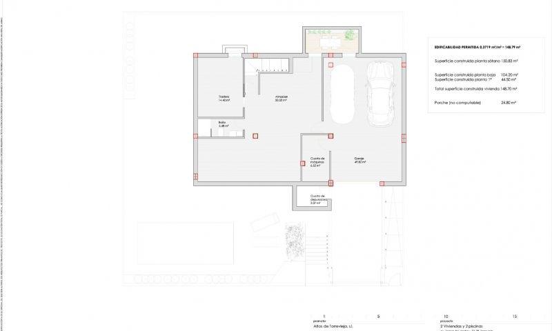 Villa en Los Altos, Alicante, España 3 dormitorios, 295 m2 No. 134395