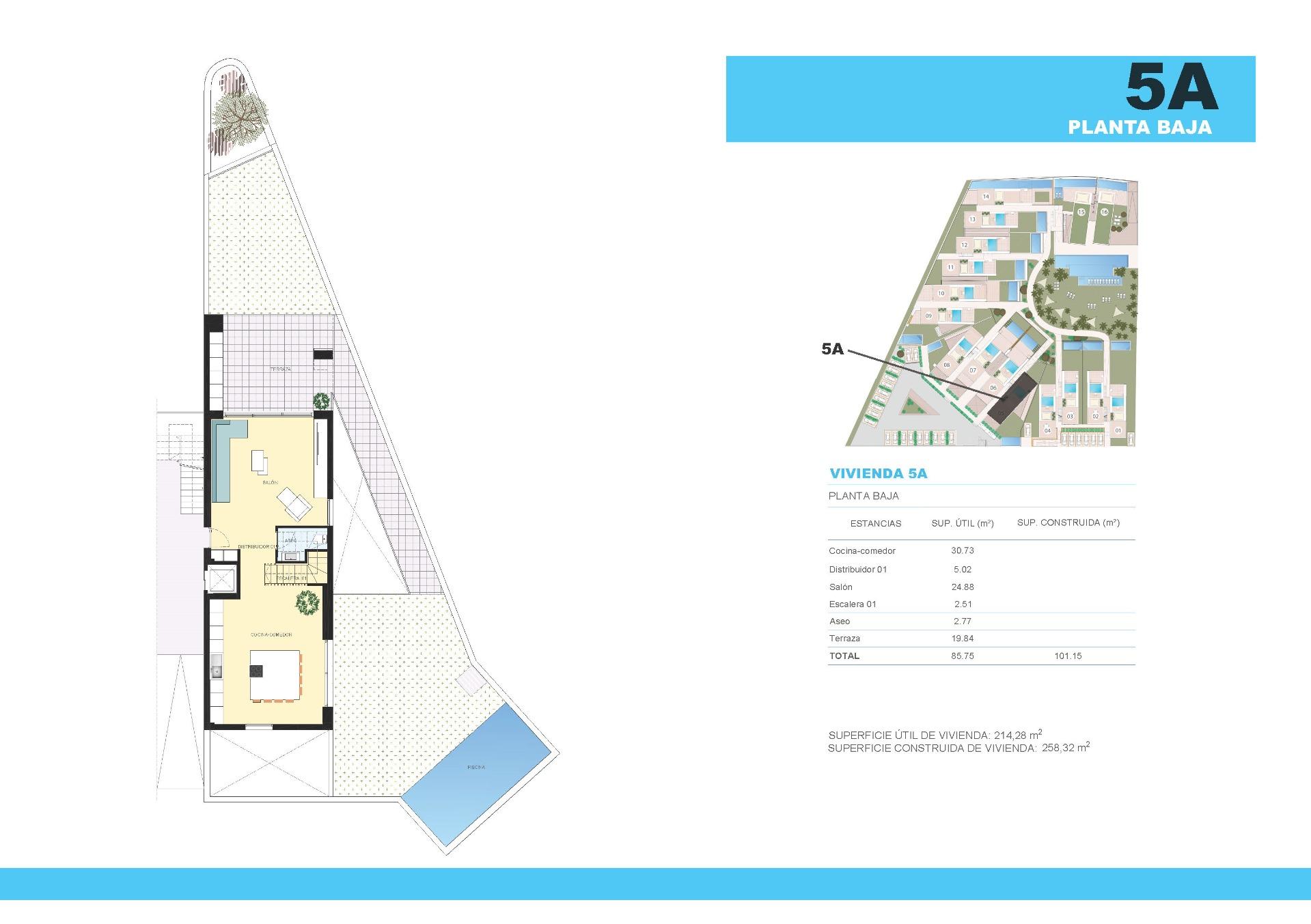 Bungalo Ciudad Quesada, Alicante, Spānijā 4 istabas, 258 m2 Nr. 134400