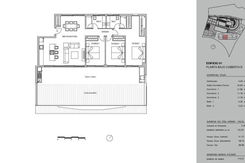 Apartamento en venta en Fuengirola, Málaga, España 3 dormitorios, 107 m2 No. 138445 - foto 15