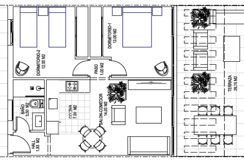 Apartamento en venta en Almería, España 2 dormitorios, 56 m2 No. 192047 - foto 26