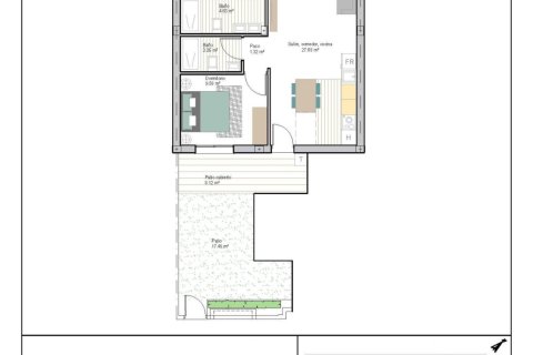Apartment for sale in Torre-Pacheco, Murcia, Spain 2 bedrooms, 67 sq.m. No. 187349 - photo 22